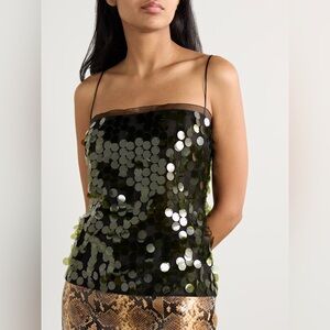 16ARLINGTON Suero Sequin Top